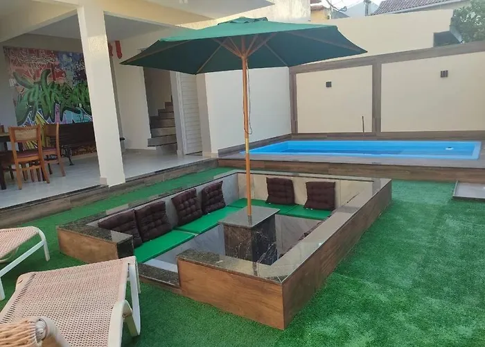 Meu cantinho com ar e piscina